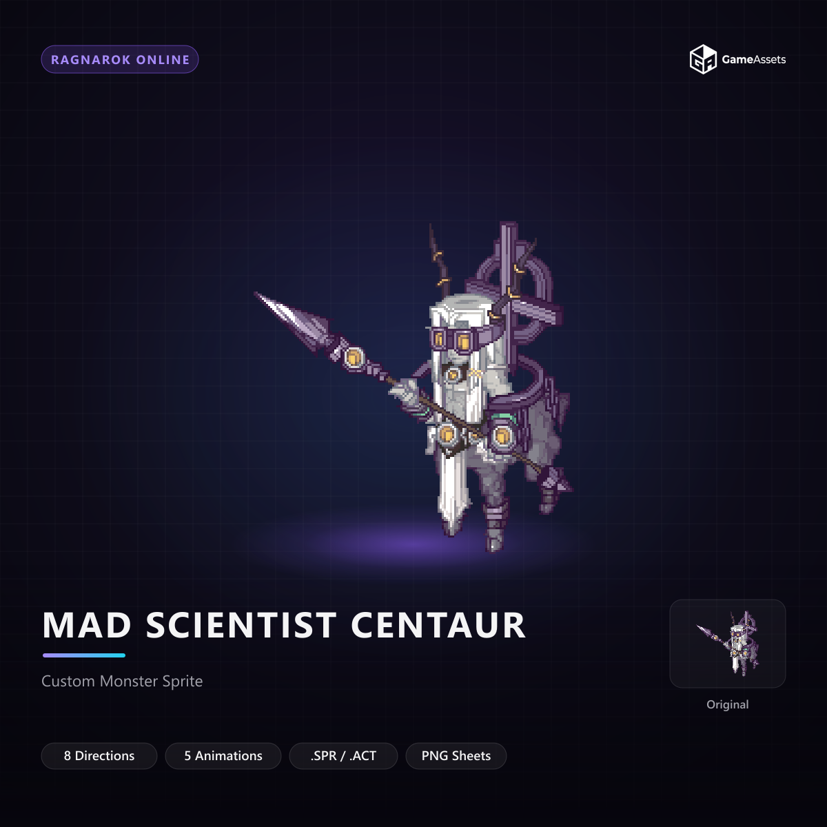 Mad Scientist Centaur — capa