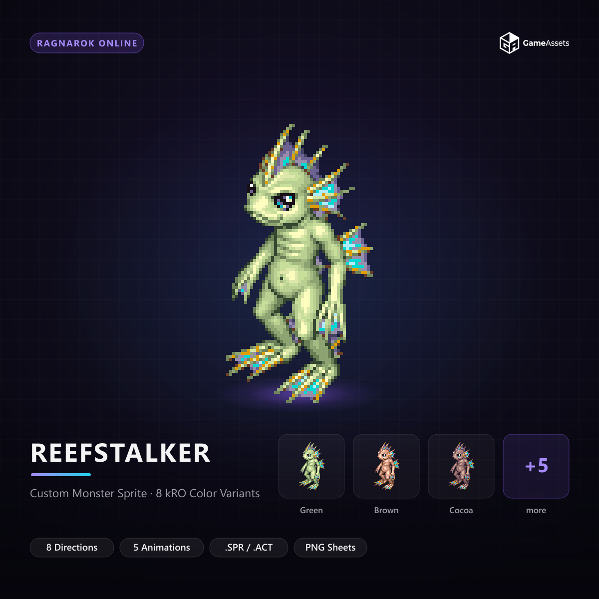 Reefstalker — capa