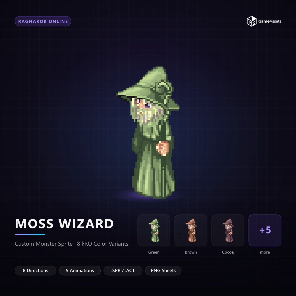 Moss Wizard — capa