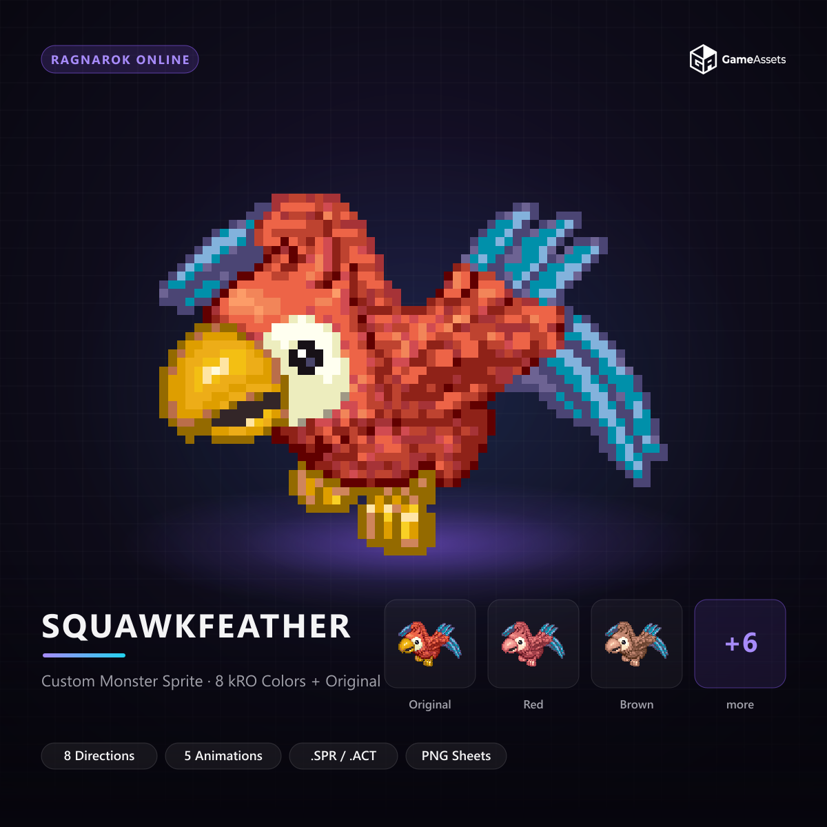 Squawkfeather — capa