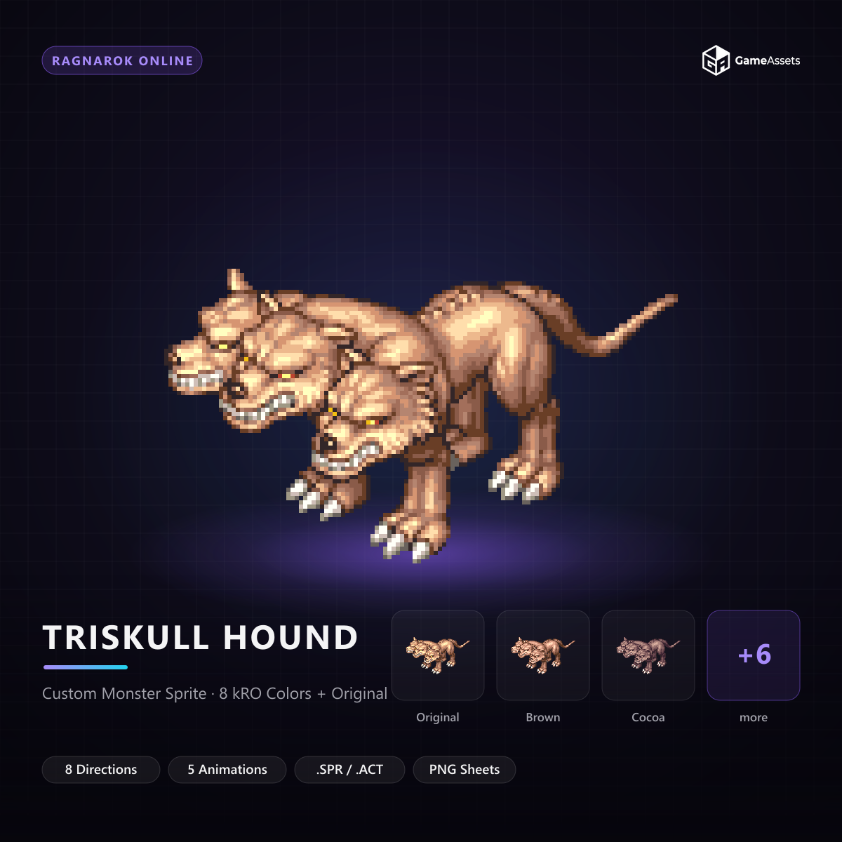 Triskull Hound — capa