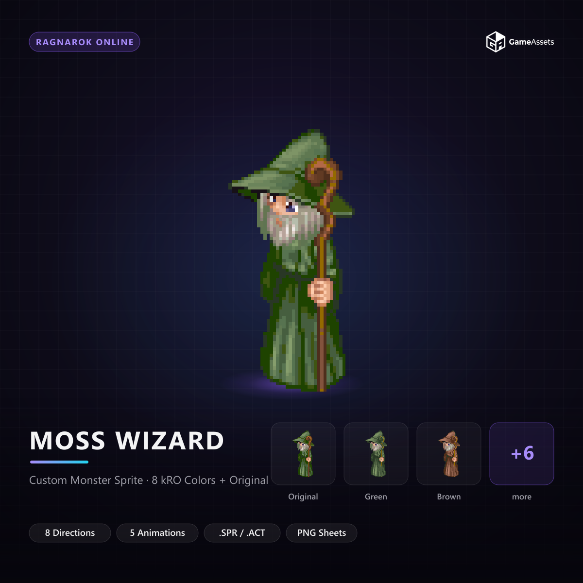 Moss Wizard — capa