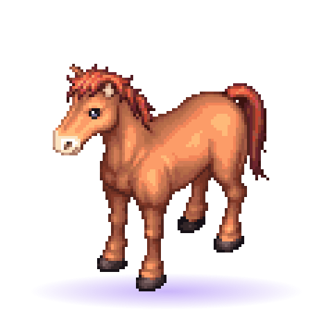 Chestnut Steed — Monstro Ragnarok Online (9 cores)