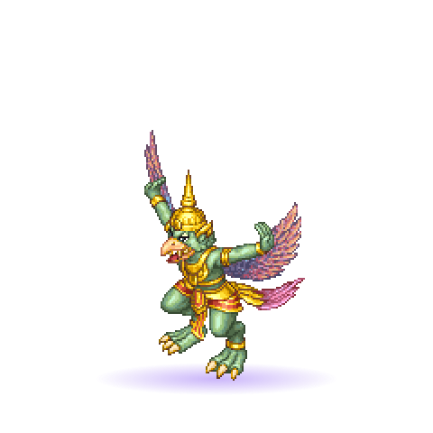 Garudon — Monstro Ragnarok Online (9 cores)