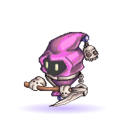 Hoodscythe — Monstro Ragnarok Online (9 cores)
