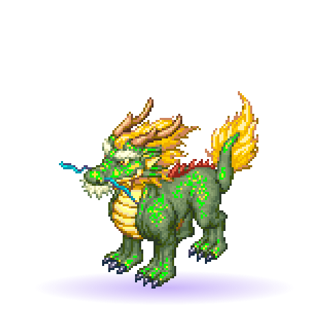 Jadeclaw — Monstro Ragnarok Online (9 cores)