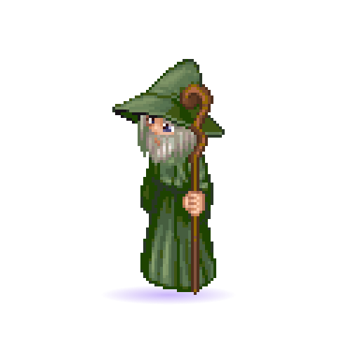 Moss Wizard — Monstro Ragnarok Online (9 cores)