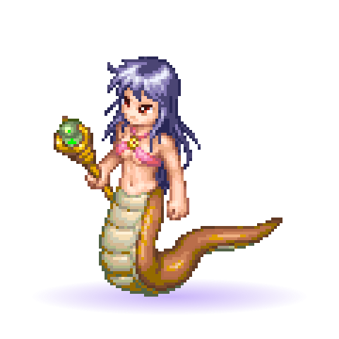 Nagara — Monstro Ragnarok Online (9 cores)