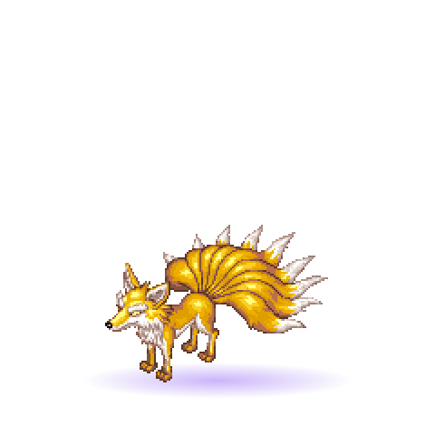 Ninefire Fox — Monstro Ragnarok Online (9 cores)