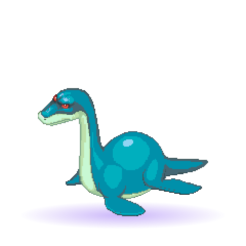Plesio — Monstro Ragnarok Online (9 cores)