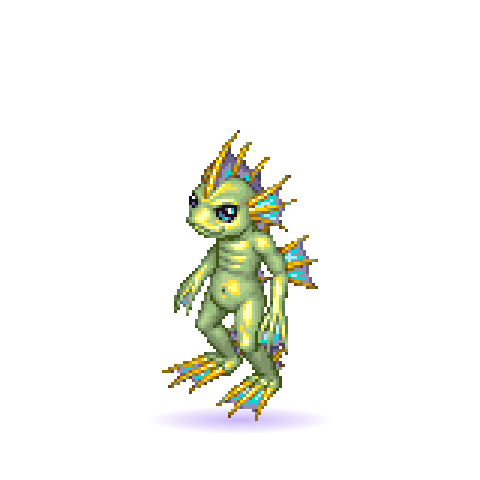 Reefstalker — Monstro Ragnarok Online (9 cores)