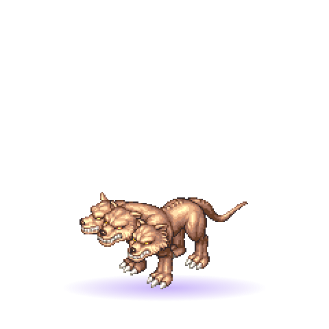 Triskull Hound — Monstro Ragnarok Online (9 cores)