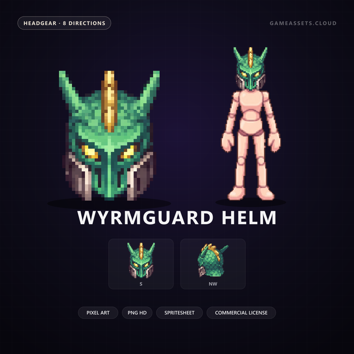 Wyrmguard Helm — capa