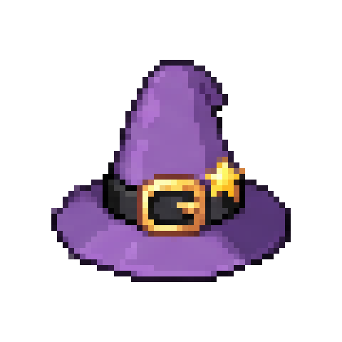 Hexweaver Hat — Pixel Art Headgear