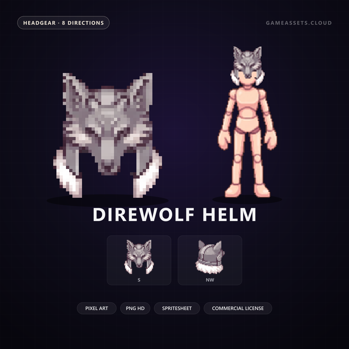 Direwolf Helm — capa