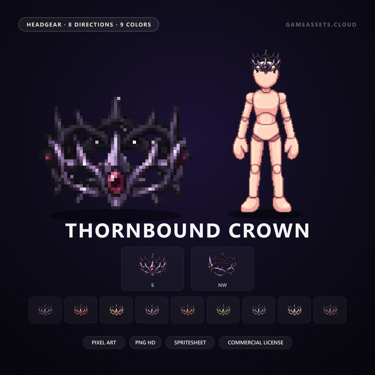 Thornbound Crown — capa