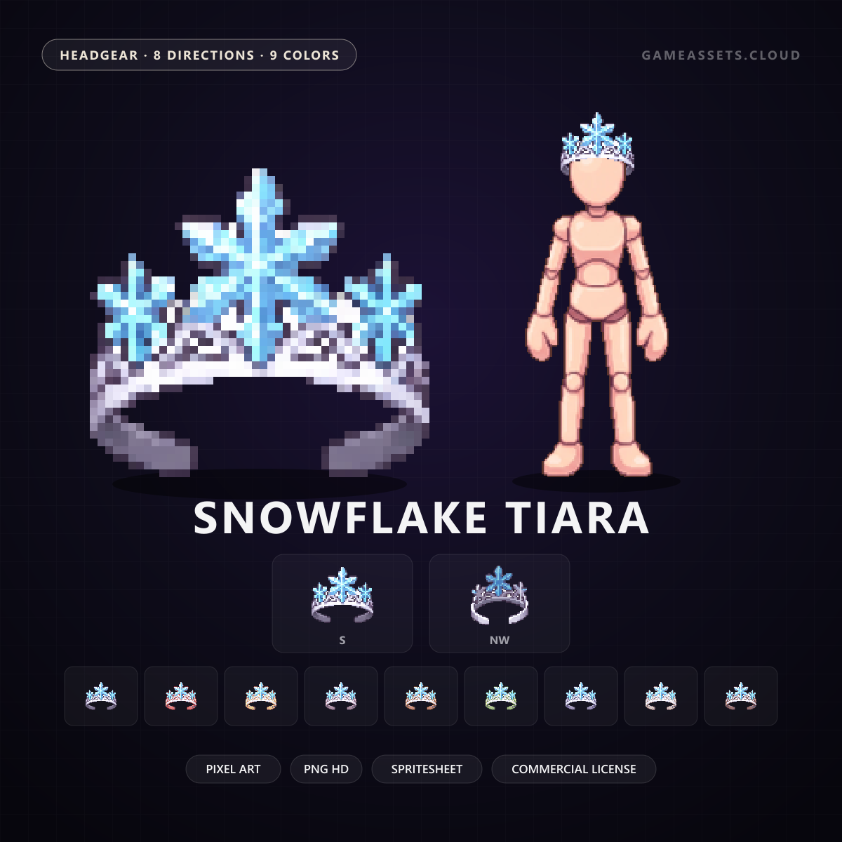 Snowflake Tiara — capa