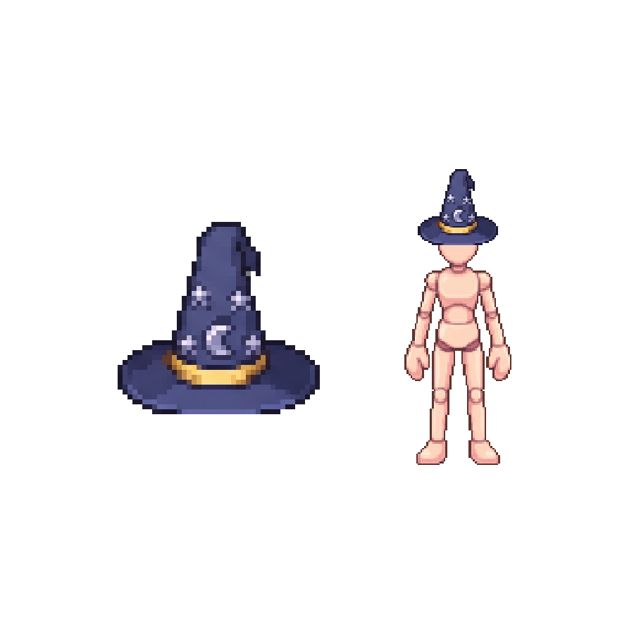 Arcanist Hat — Pixel Art Headgear